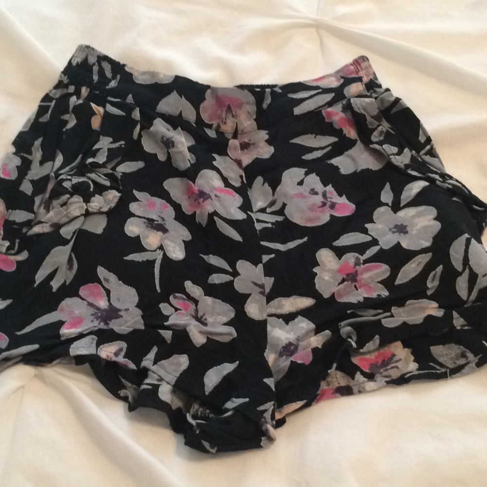 Rayon shorts